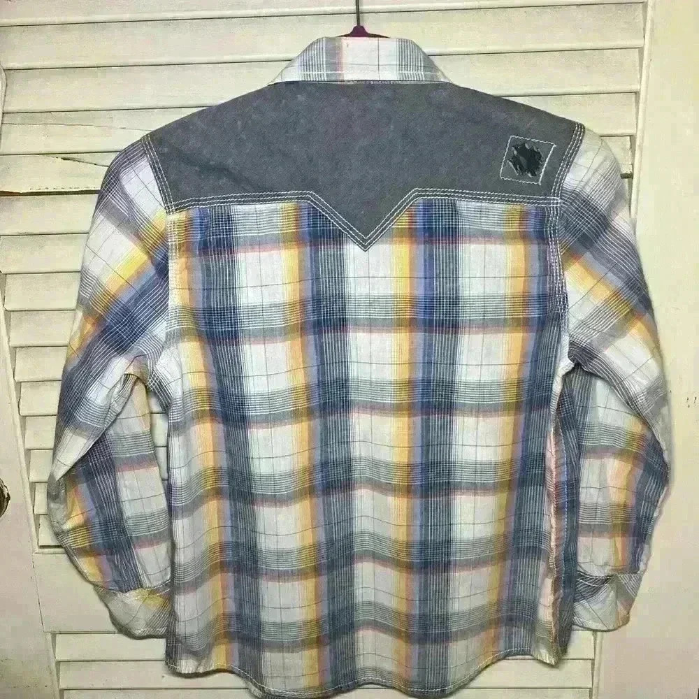 Buckle “Vintage” Button Down Shirt Boys Size Small A0037 - Picture 3 of 9